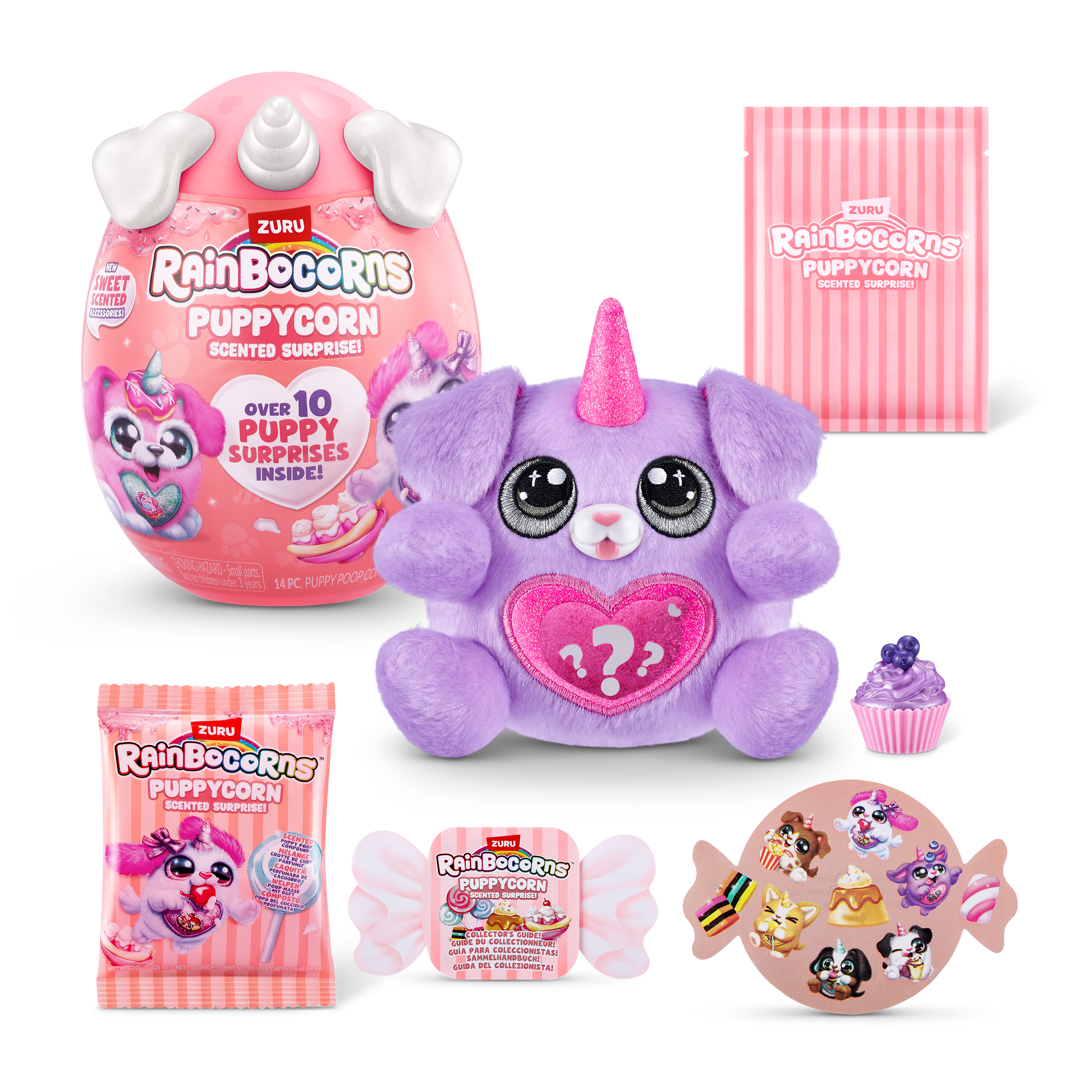 Мягкая игрушка Zuru Rainbocorns собачка Puppycorn в ассортименте - фото 15