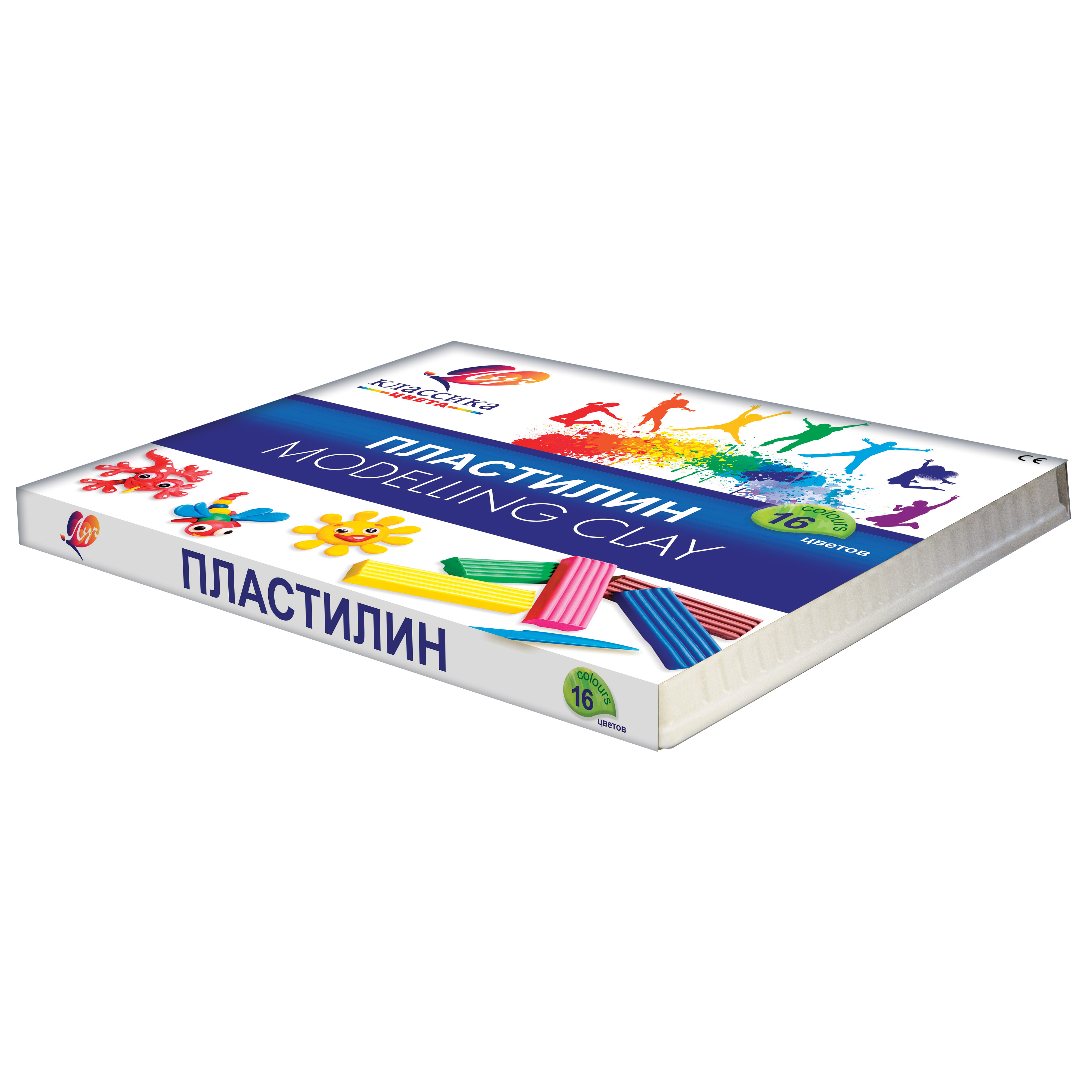 Пластилин Луч 16 цв. - фото 7