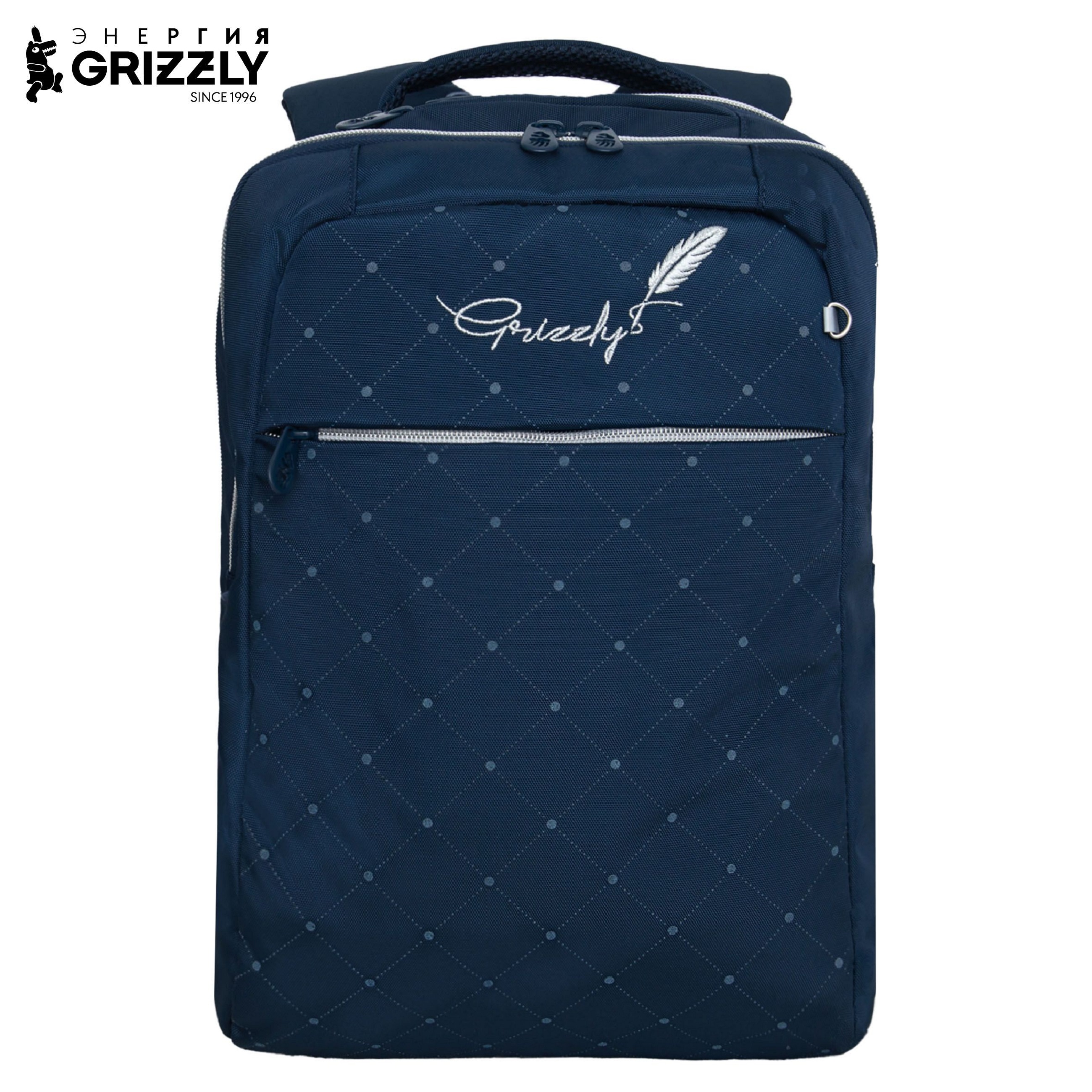 Рюкзак Grizzly Клетка - фото 1