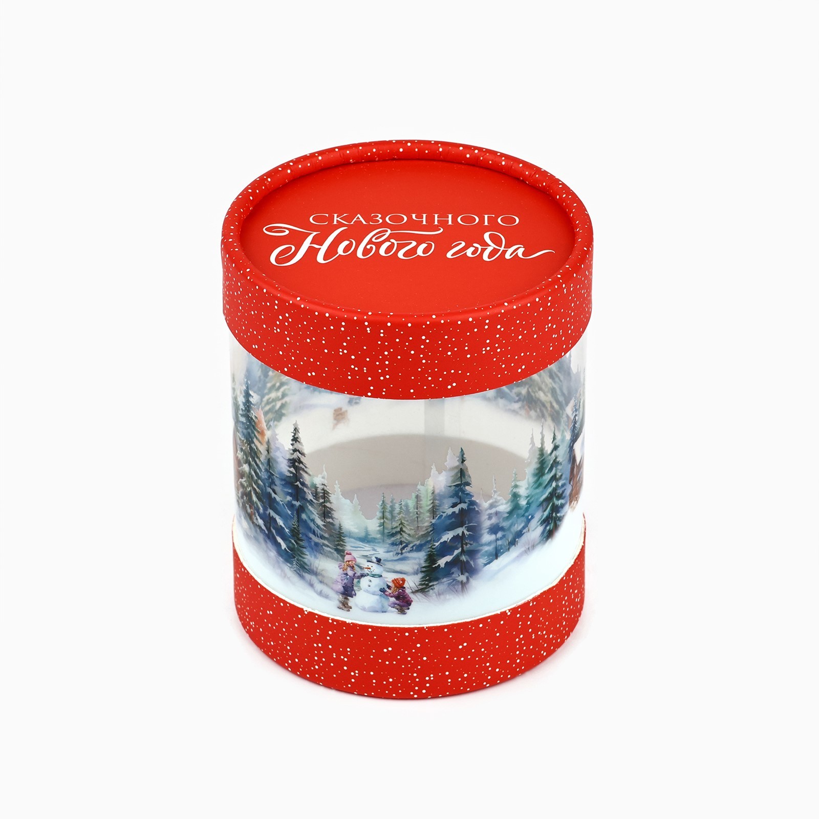 Коробка подарочная Дарите Счастье "Сказочная зима", 10 х 11 см - фото 2