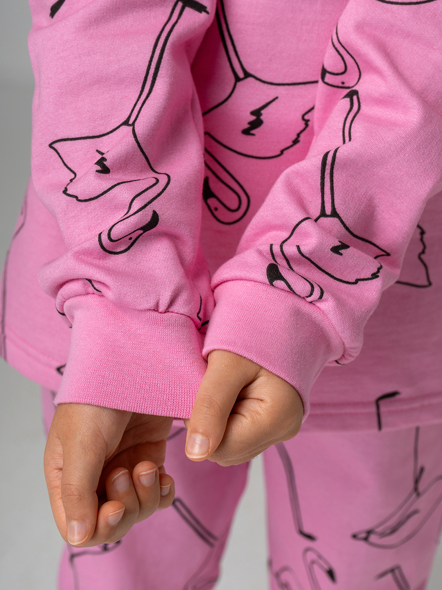 Пижама HappyFox HF10056розовый - фото 8