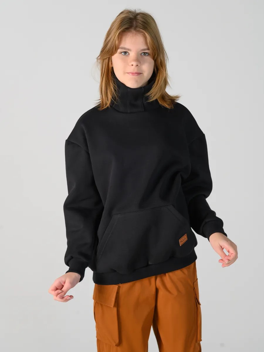 Толстовка MiloTa ТФН04/черный - фото 1