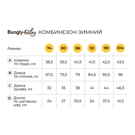 Комбинезон BUNGLY