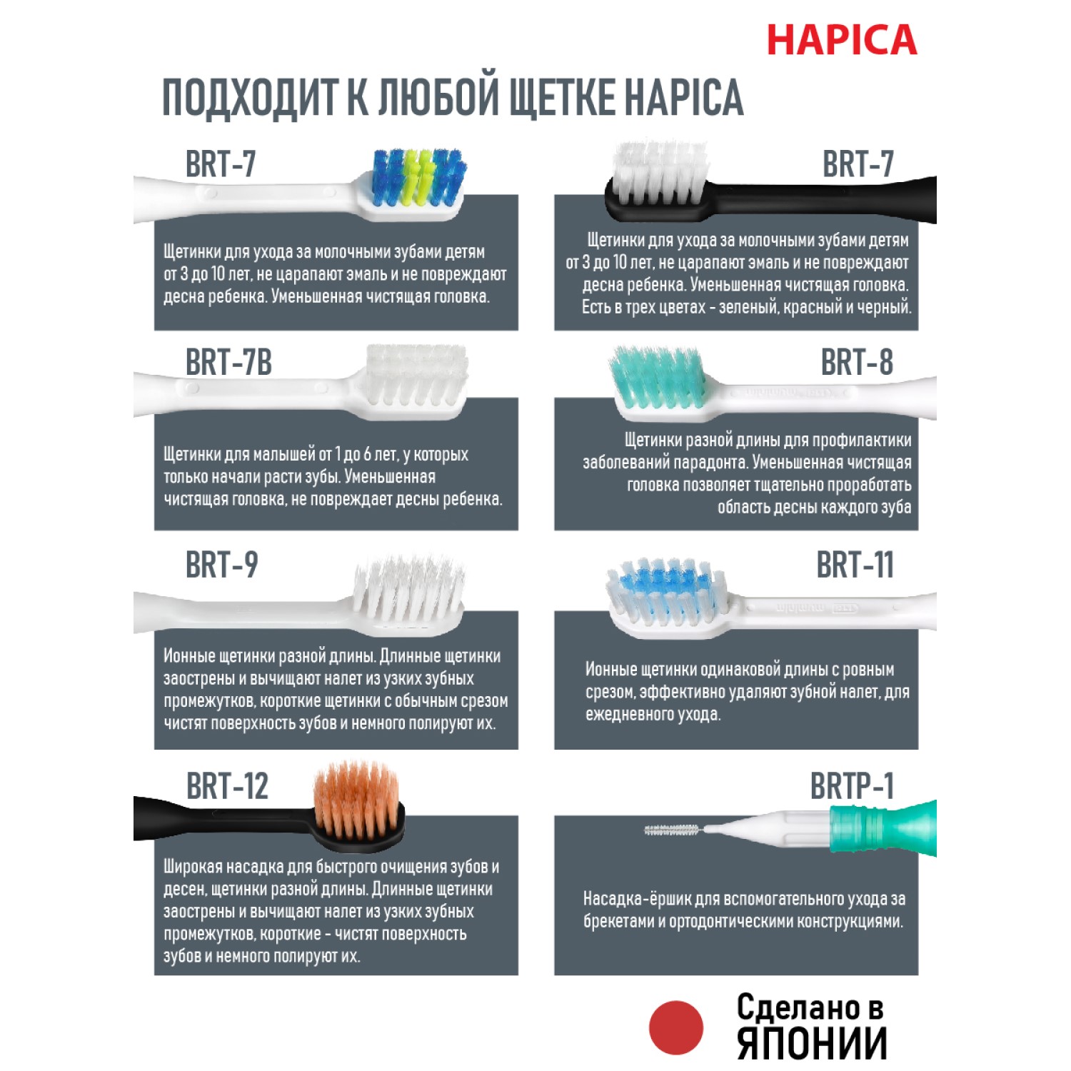 Насадка электрическая Hapica от 3 лет - фото 4