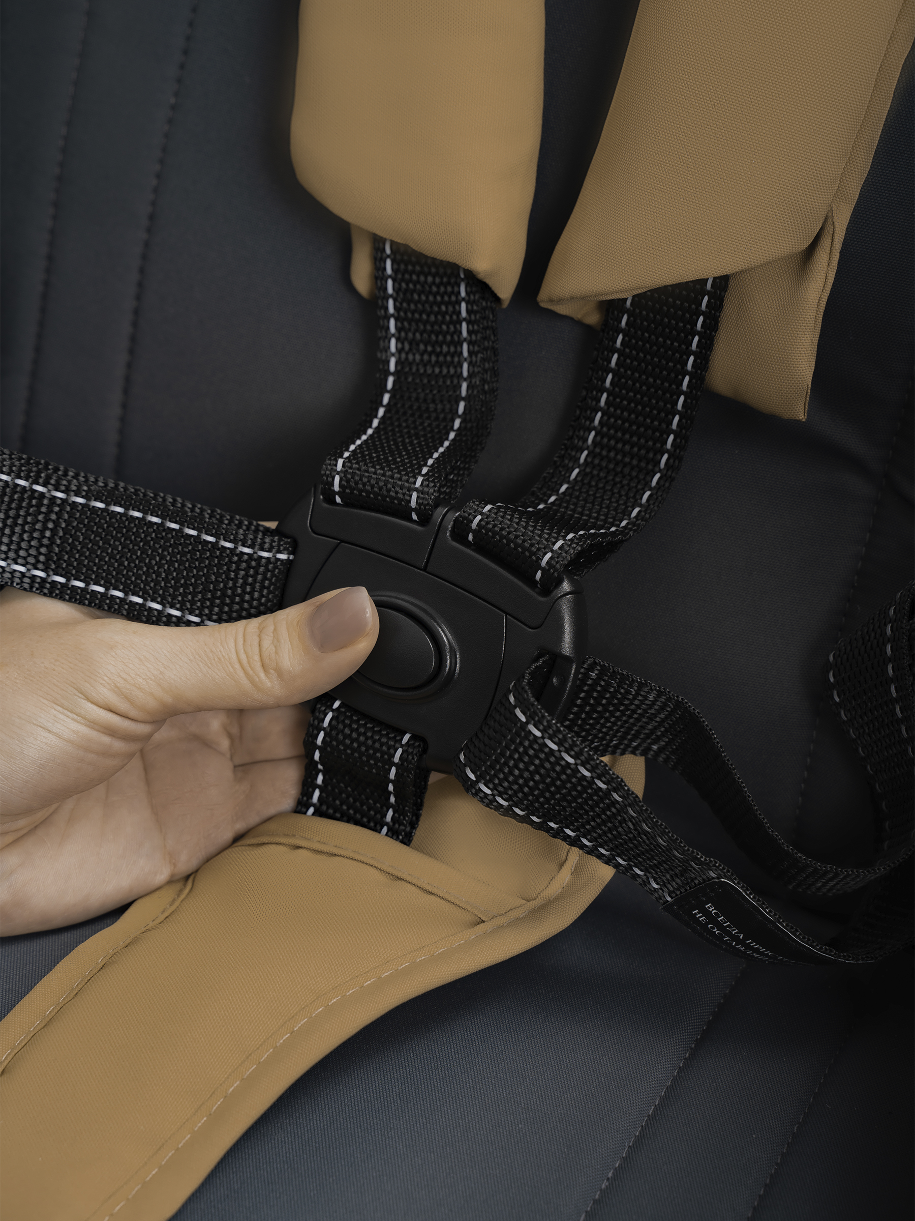 Коляска прогулочная JOVOLA SELENA 2026 всесезонная бежевый - фото 20