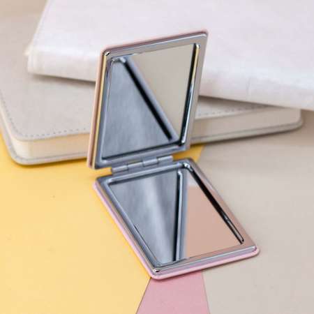 Зеркало iLikeGift Lovely duck pink карманное