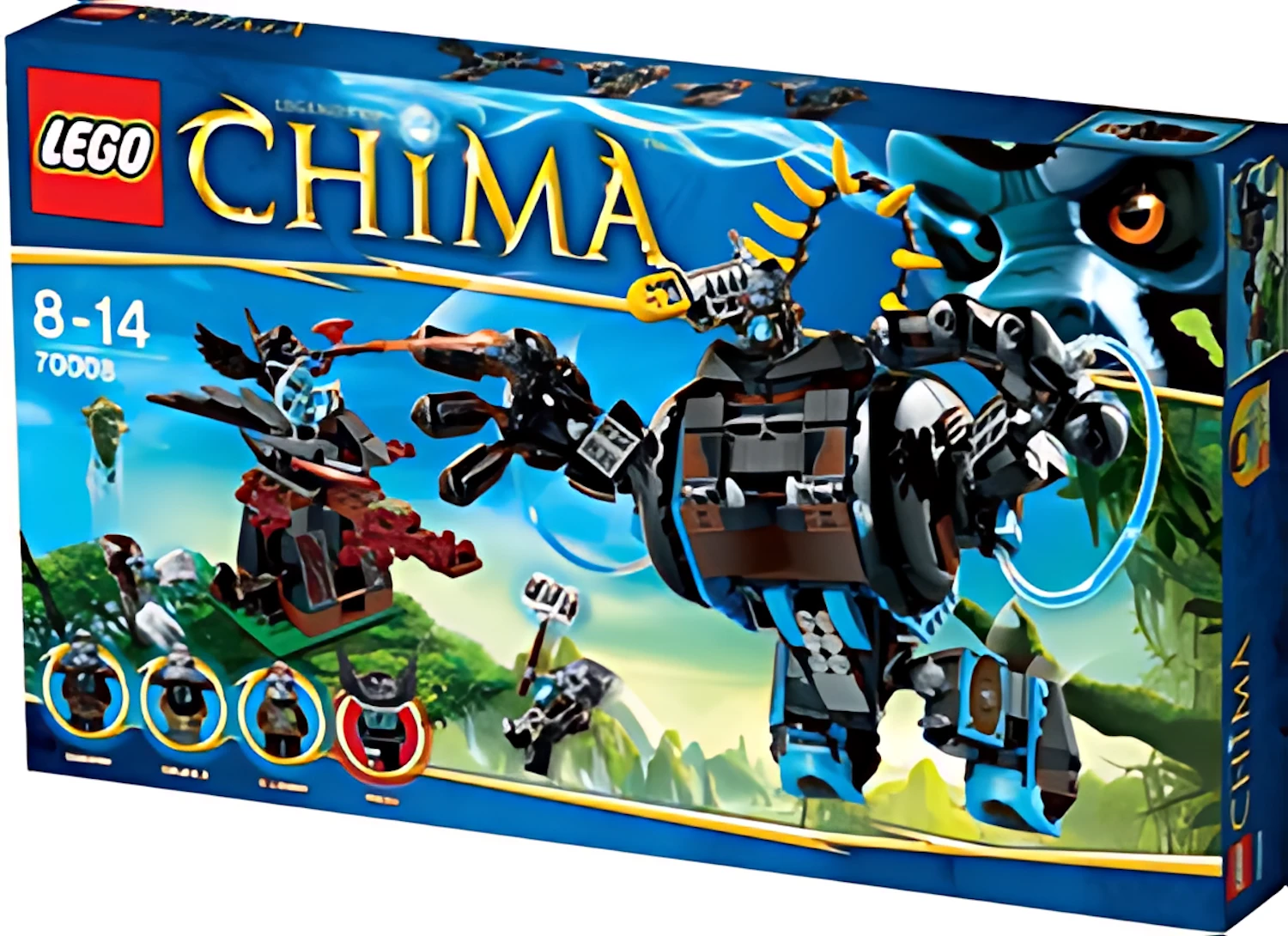 Конструктор LEGO Legends of Chima 70008 479 дет. - фото 1