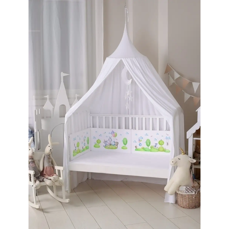 Бортик в кроватку Dr. Hygge HG210301/Светло-Зеленый_деньрождения