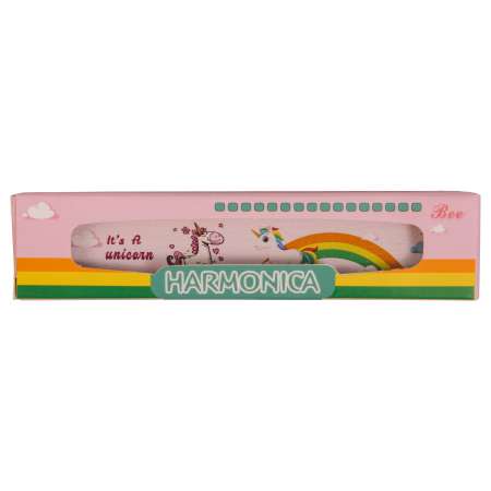 Губная гармошка BEE DF16W PINK 32 язычков