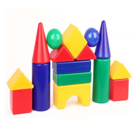 Игрушка Green Plast кубики Мой городок