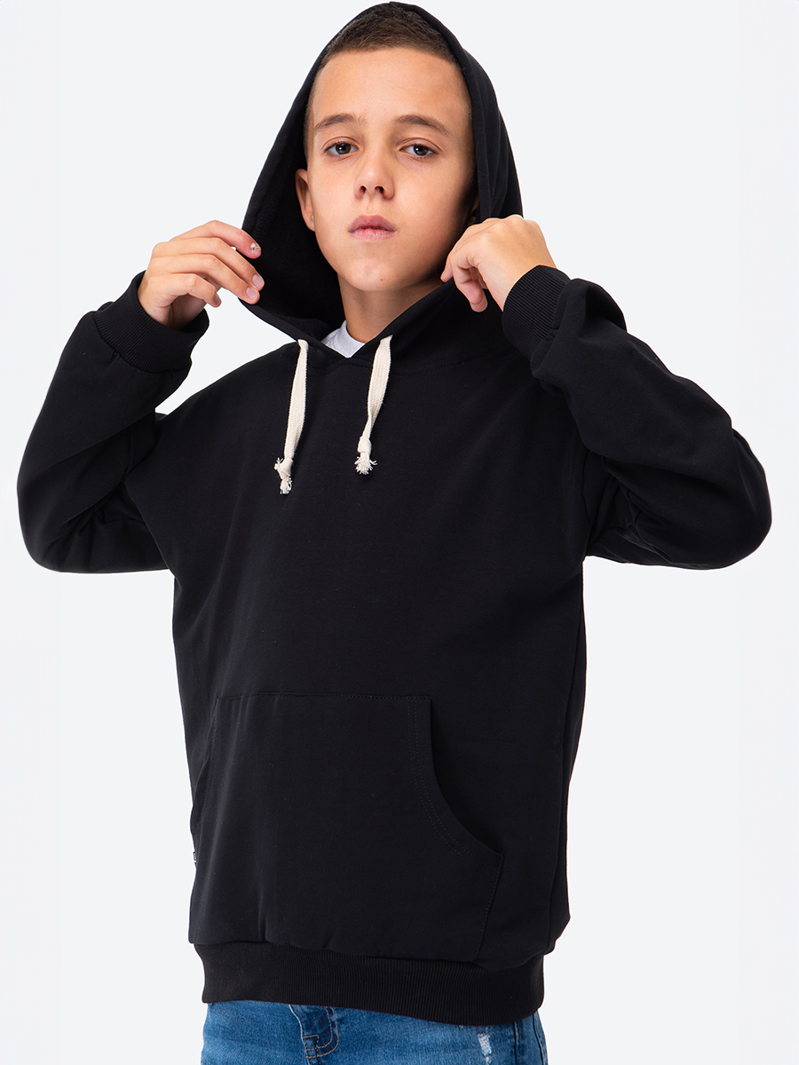 Худи HappyFox HF00158черный - фото 1