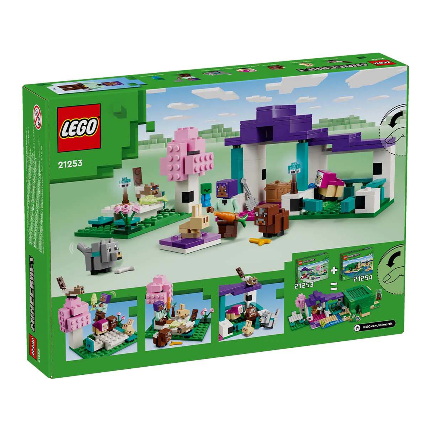 Конструктор LEGO Minecraft Приют для животных - фото 10