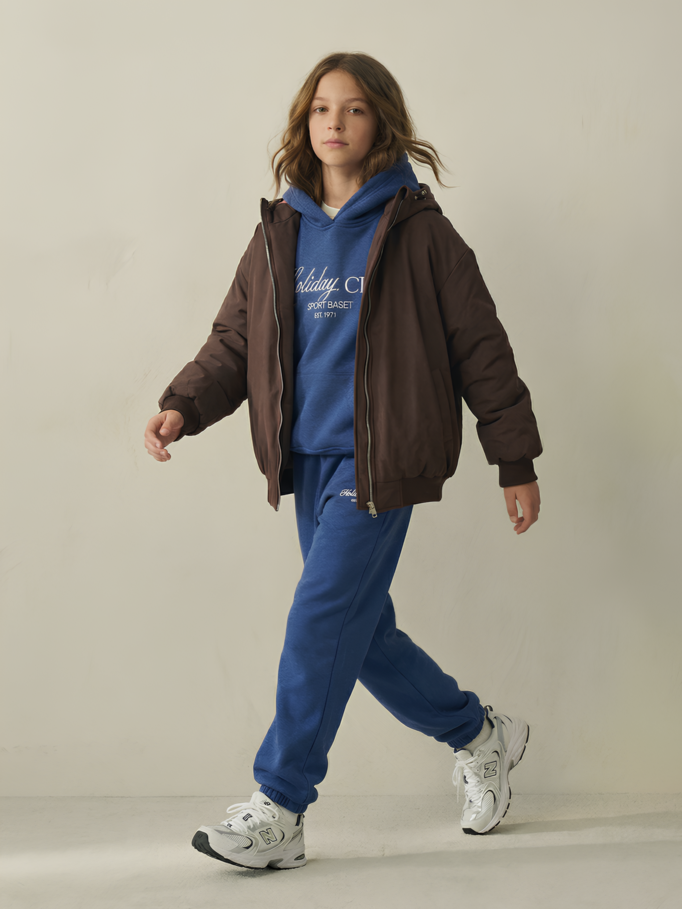 Бомбер MIRANAM БомберДляДевочкиКоричневый - фото 11