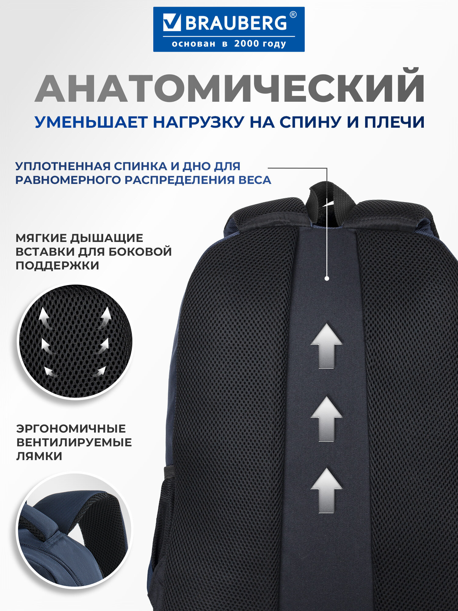 Рюкзак Brauberg свобода - фото 4