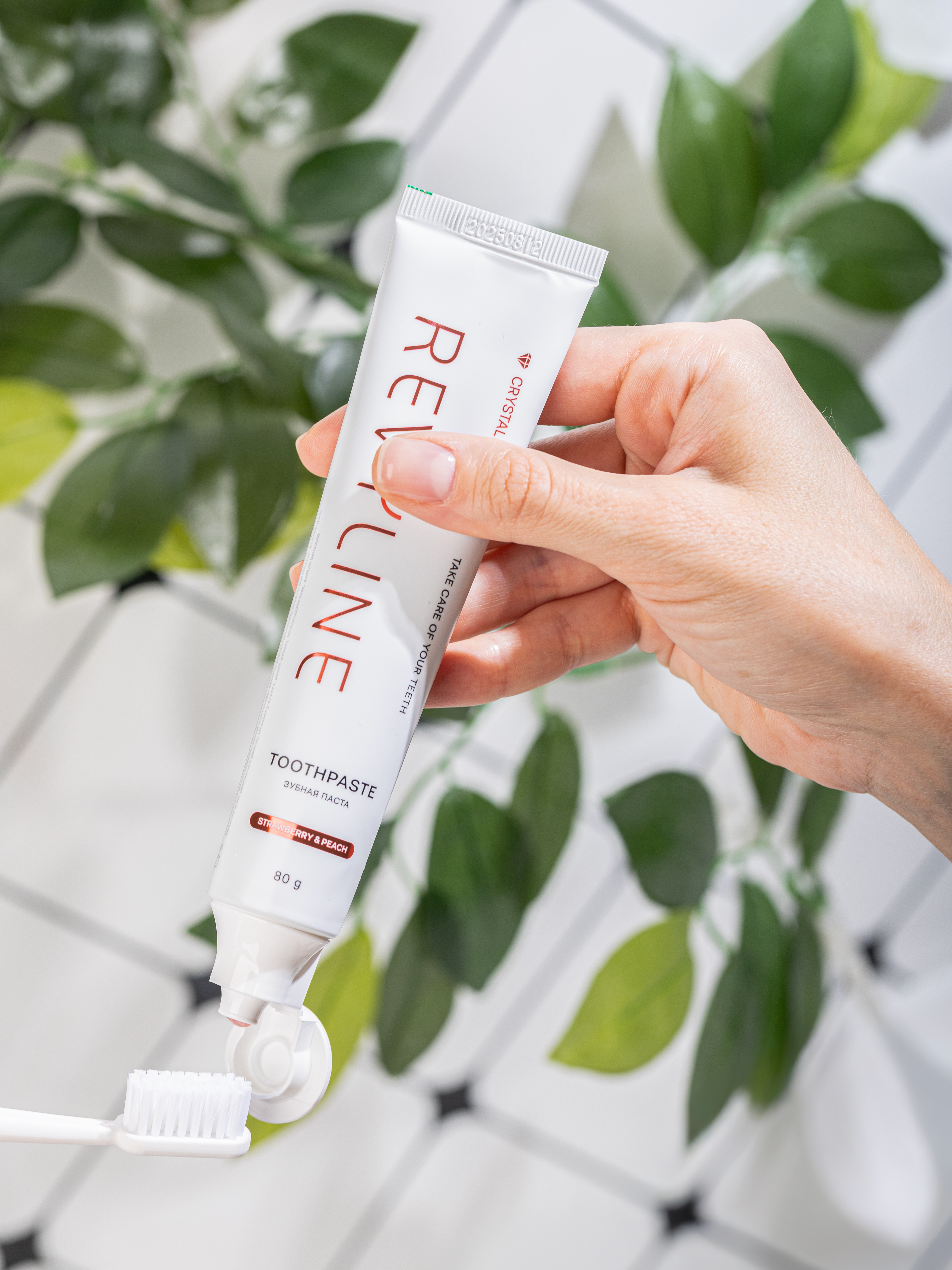 Зубная паста Revyline без фтора Клубника и Персик 80 г - фото 6