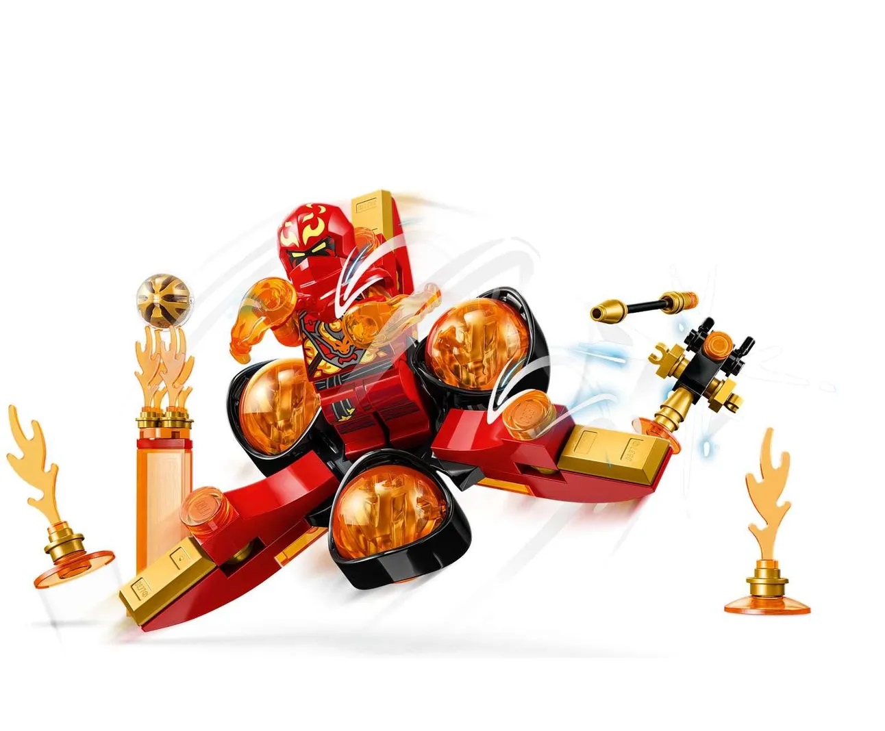 Конструктор LEGO NINJAGO Сила дракона Кая: Торнадо - фото 5