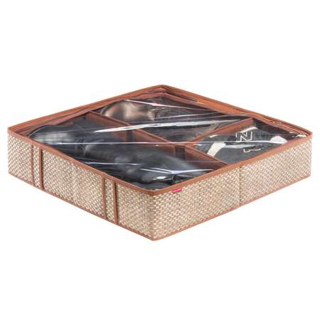 Органайзер для обуви CASY HOME 6 ячеек 56х56х12см бежевый OR-092