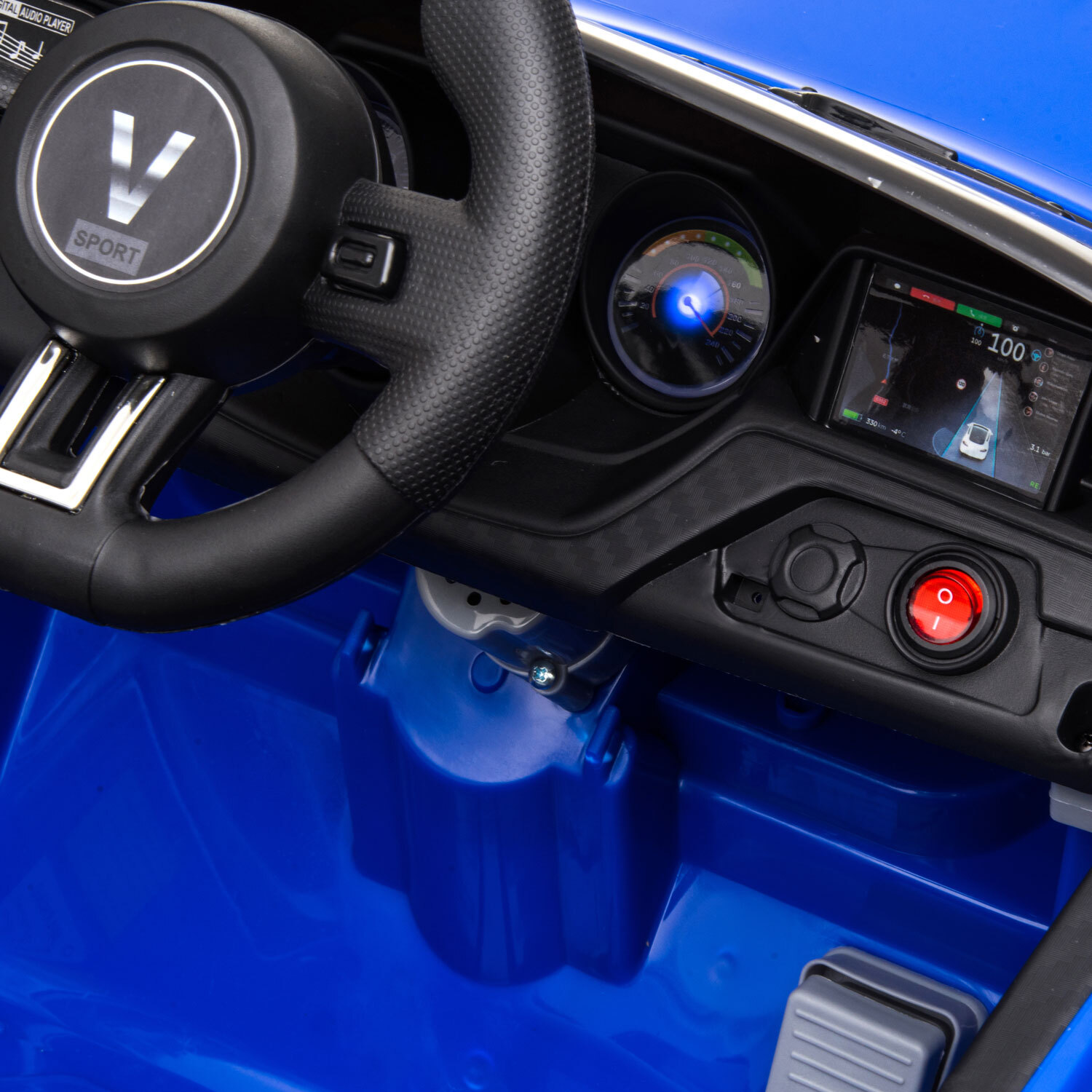 Электромобиль TOMMY Mustang GT F-1 С пультом ДУ - фото 15