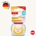 Пустышка Nuk латекс ортодонтическая от 6 мес. 1 шт.