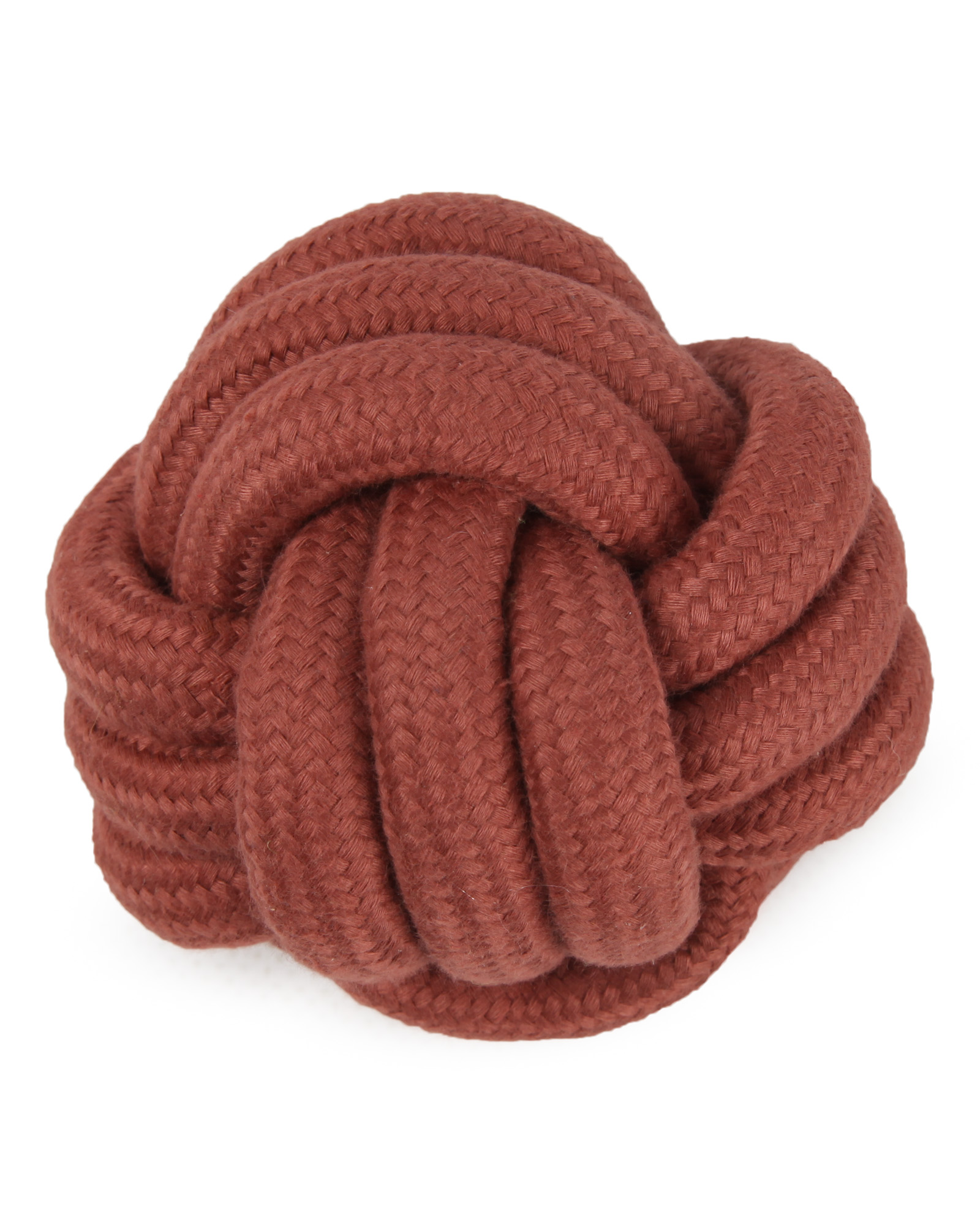 Изображение товара Игрушка для собак Barbaks Канатный мячик 9.5см для активных игр и тренировки