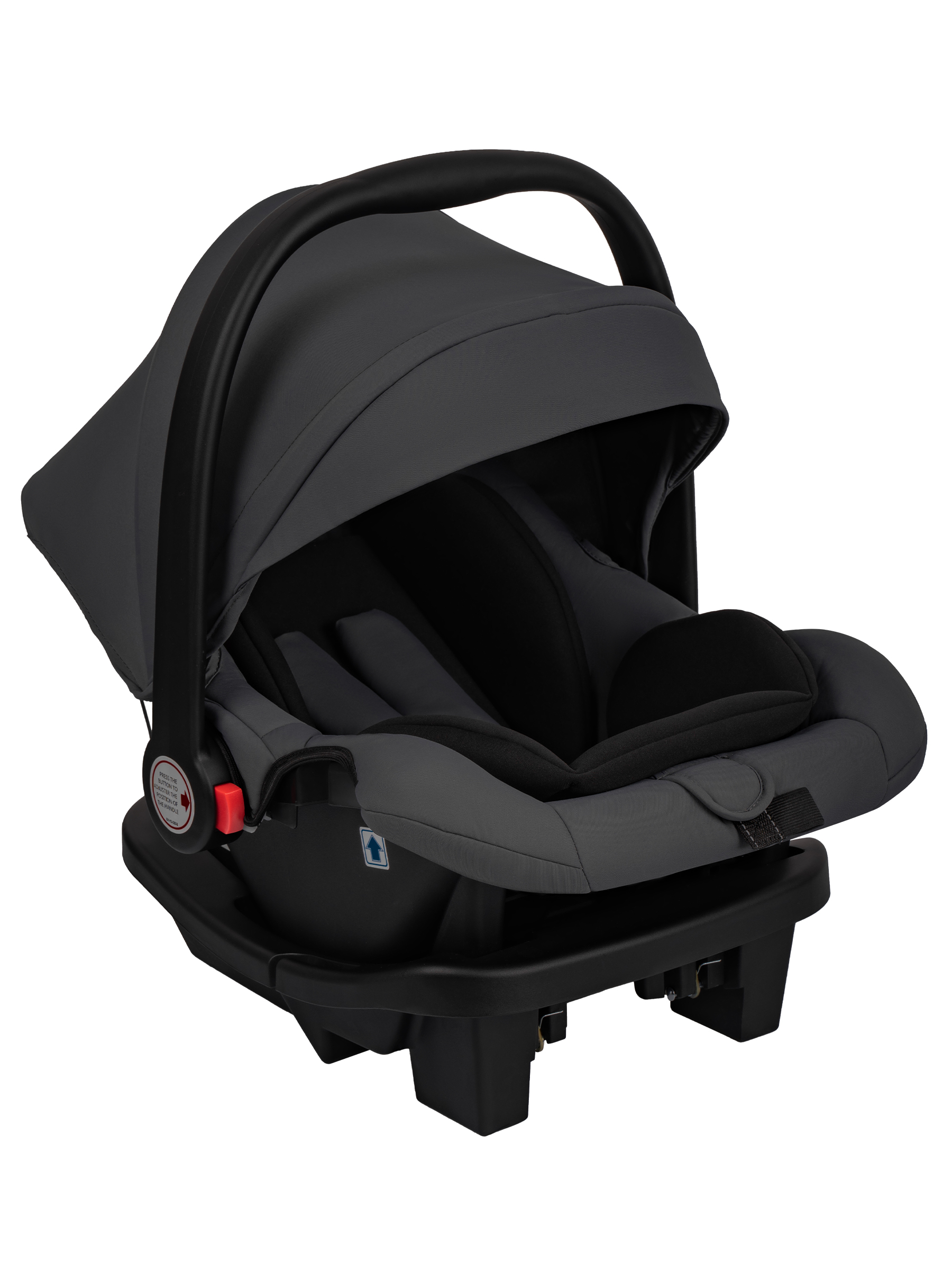 Коляска трансформер JOVOLA Truck, перекидная ручка серый - фото 7