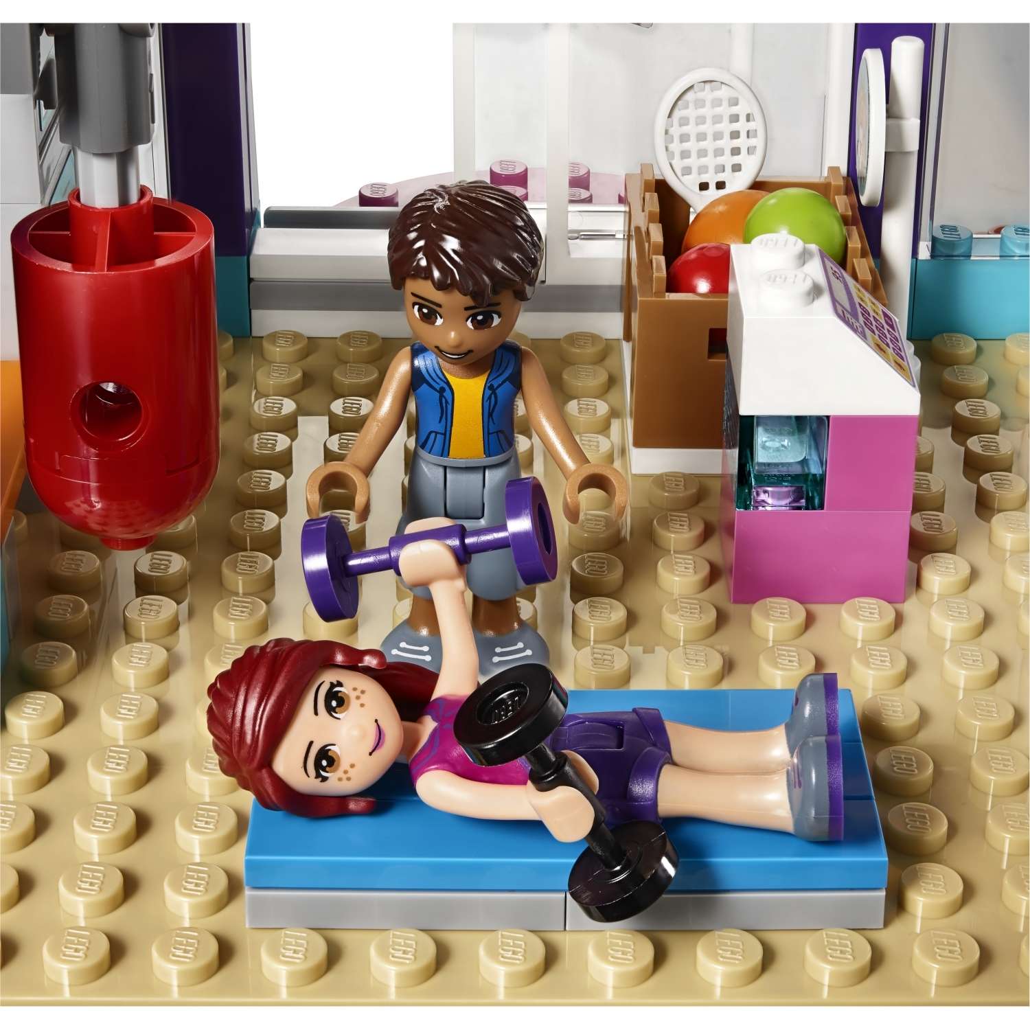 Конструктор LEGO Friends Спортивный центр блочный - фото 11