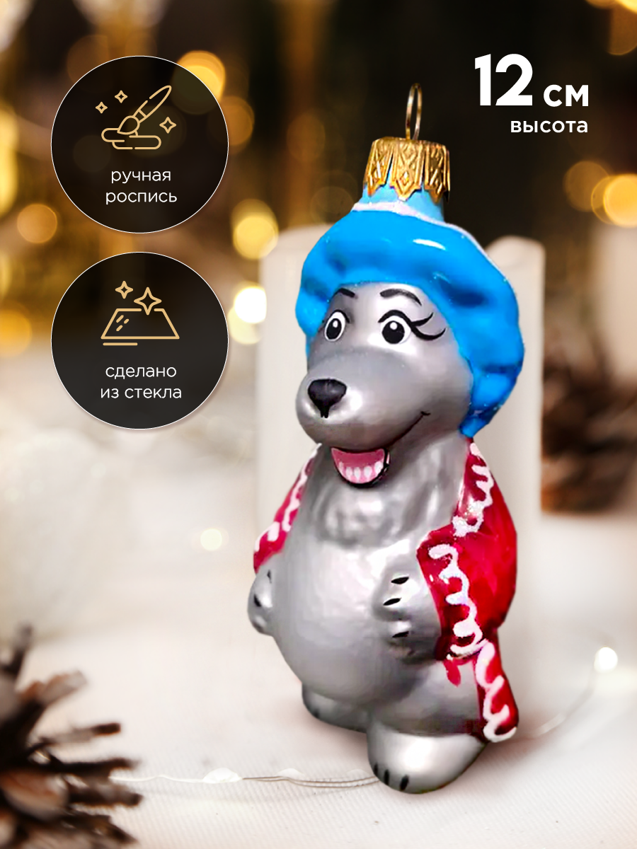 Елочное украшение Коломеев ручная работа - фото 1