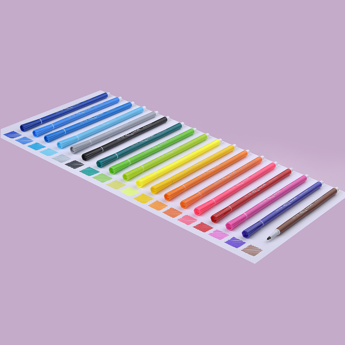 Фломастеры Bruno Visconti 18 цв. - фото 6