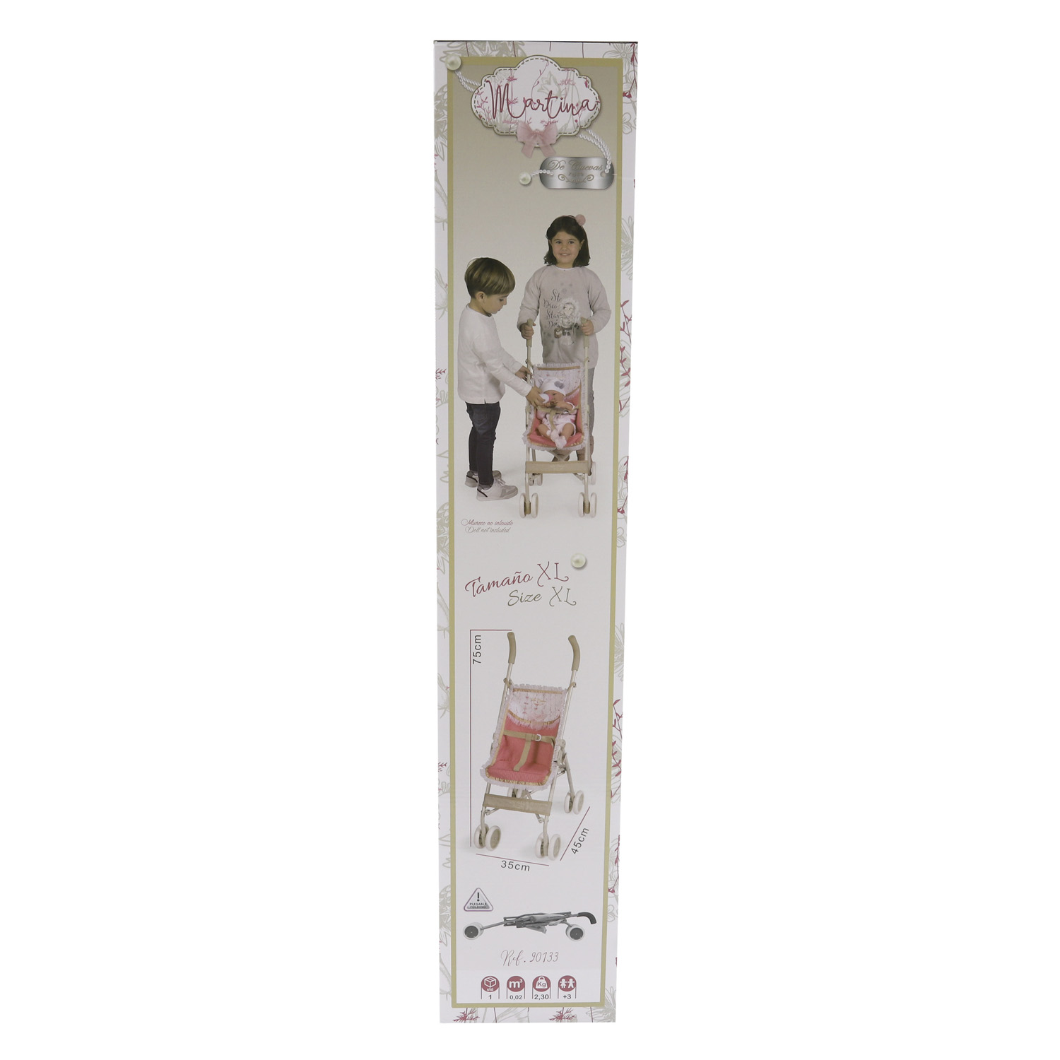 Коляска-трость для кукол DeCuevas Toys 90133 - фото 9