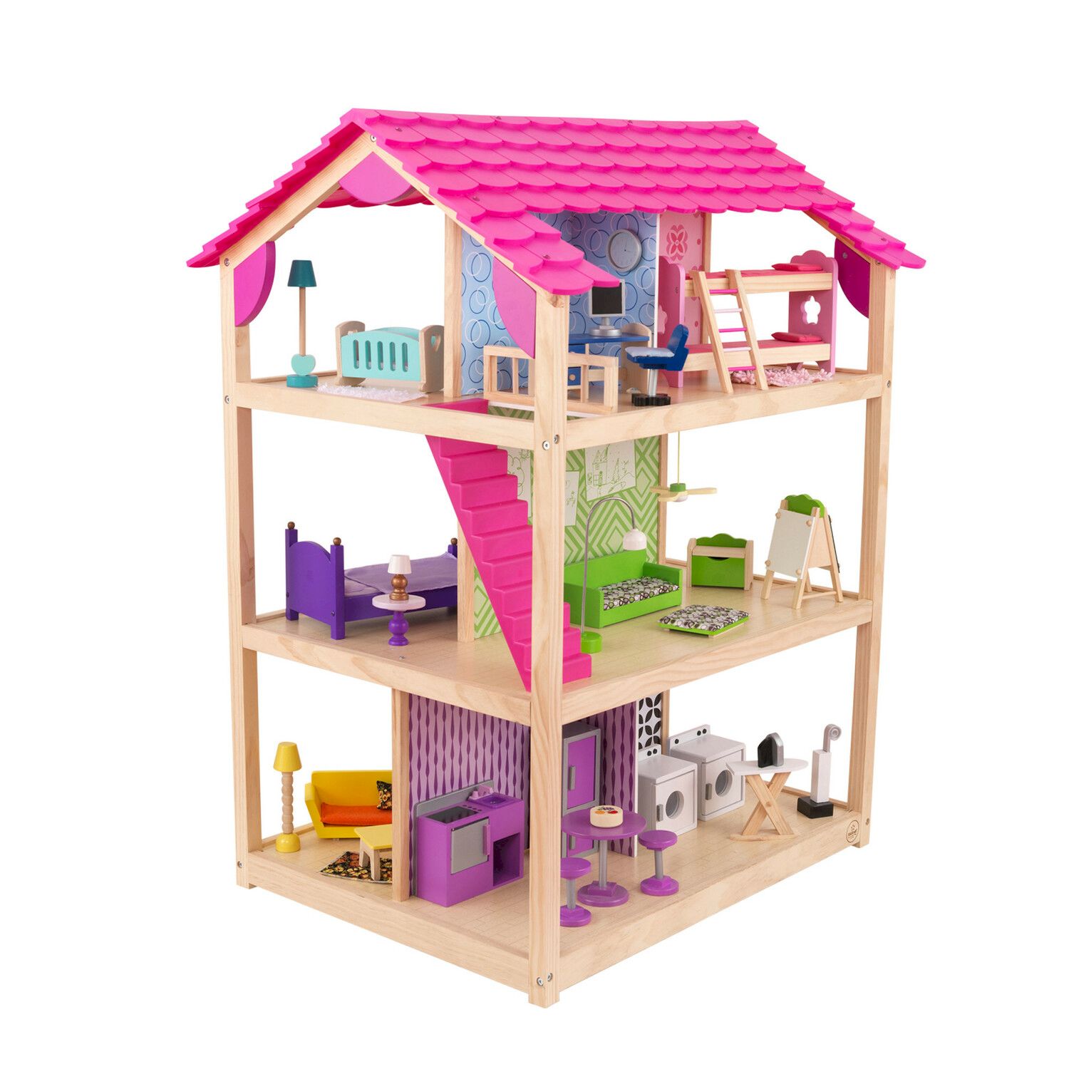 Домик для кукол KidKraft с мебелью 65078_KE - фото 2