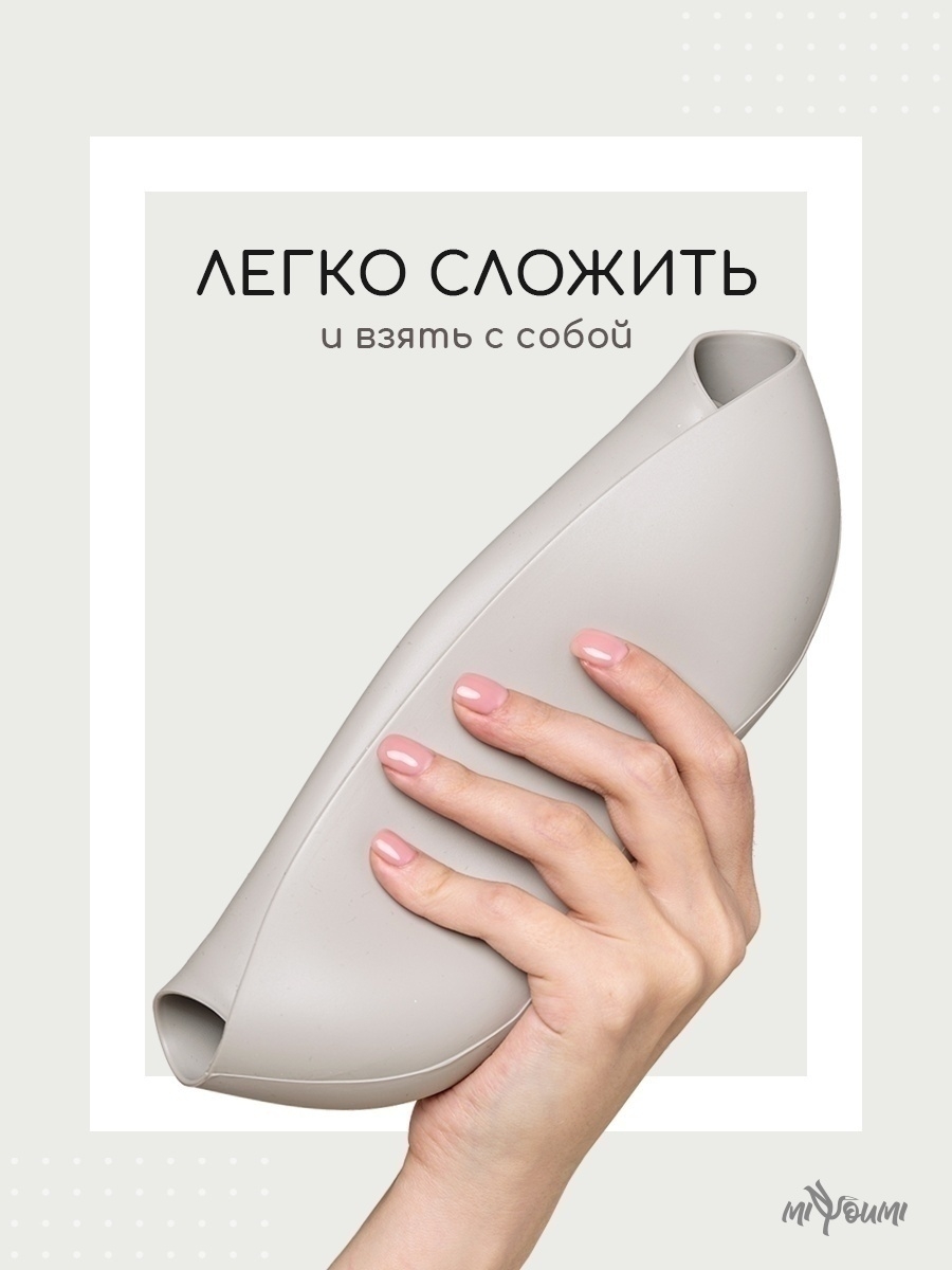 Нагрудник Miyoumi силикон - фото 3