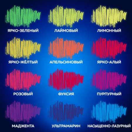Карандаши цветные Brauberg 12 шт.