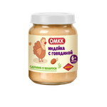 Готовый обед ОМКК Индейка-говядина с 6 мес 90 г