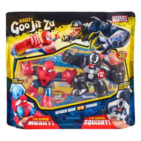 Фигурка GooJitZu Человек-Паук и Веном