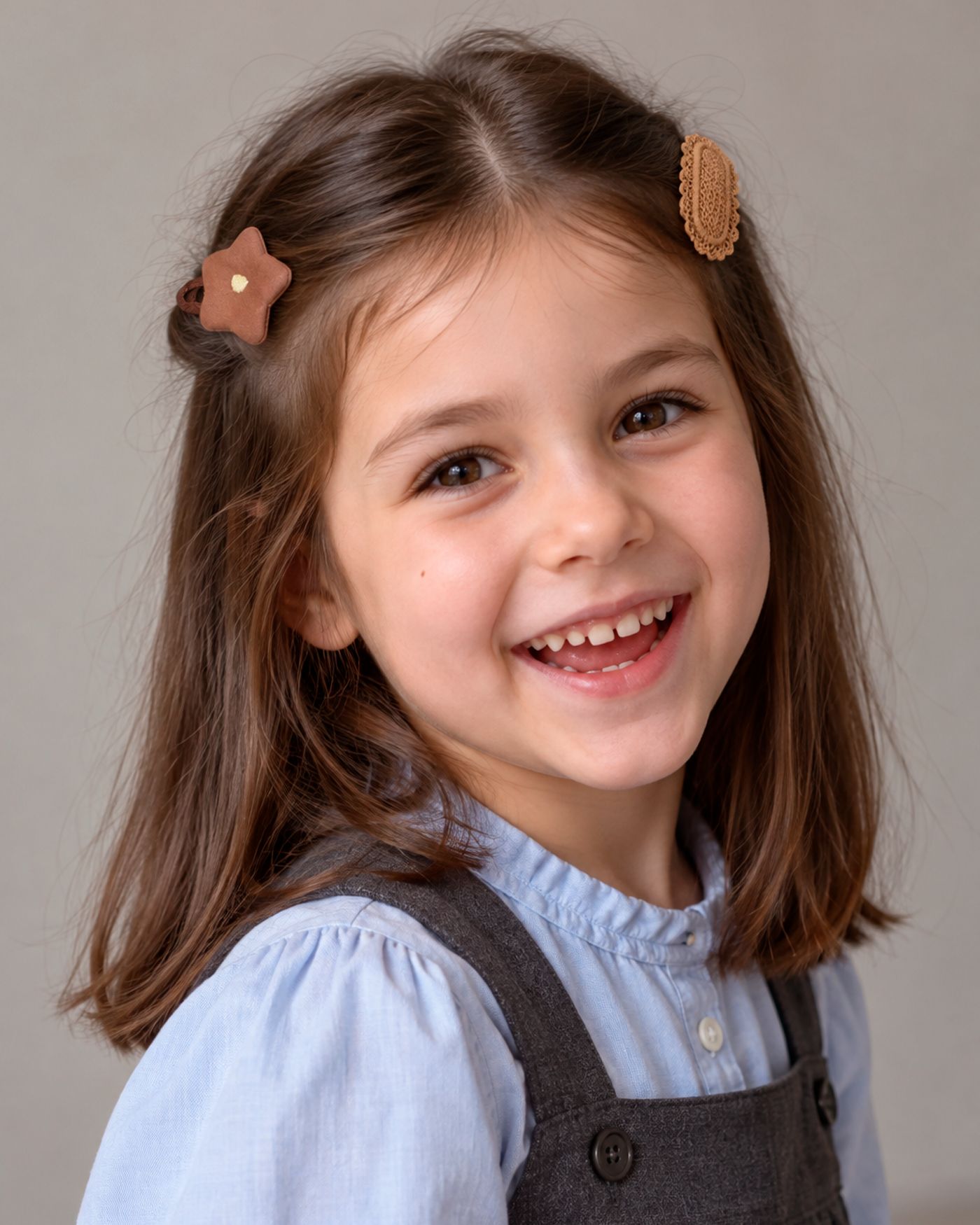 Заколка Demi Star Brown 2 шт. - фото 2