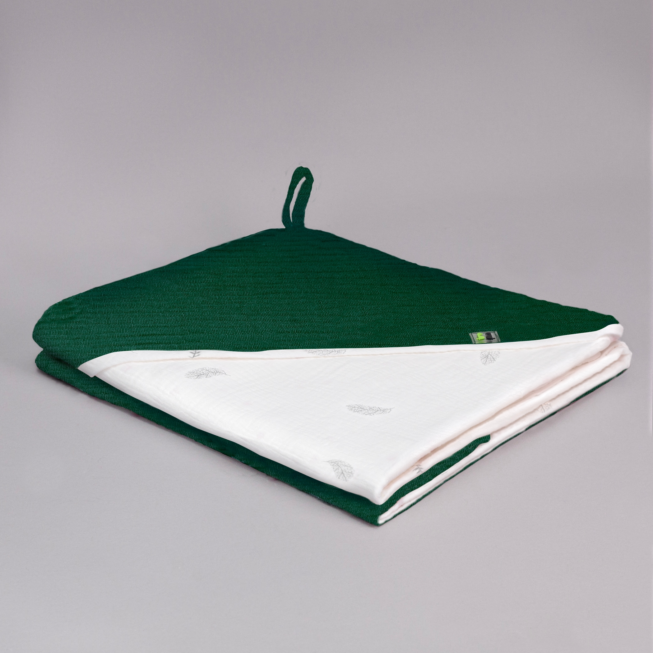 Полотенце уголок Фабрика Бамбук с капюшоном (уголком) 98 x 98 см - фото 1