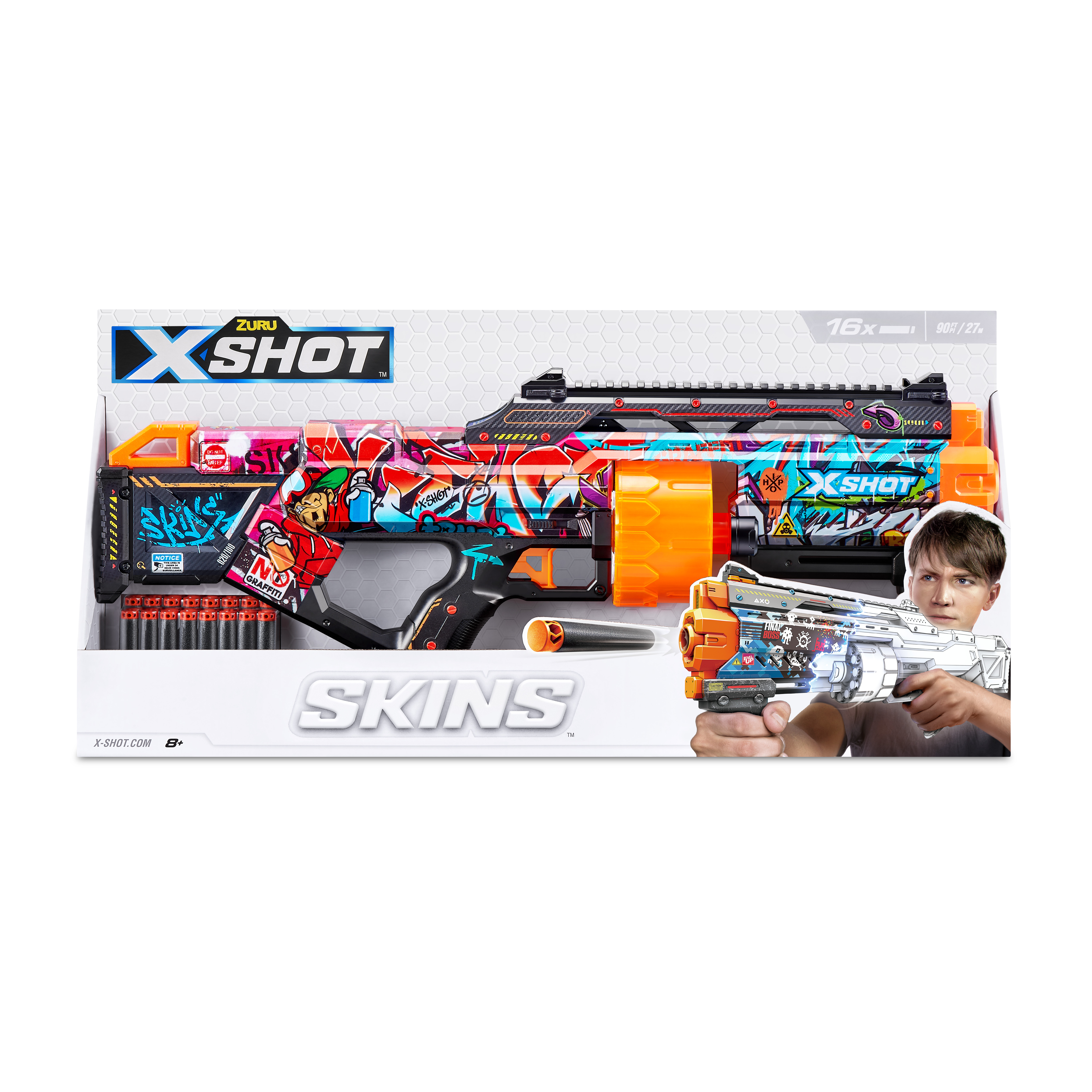Бластер Zuru XSHOT  Skins - фото 10