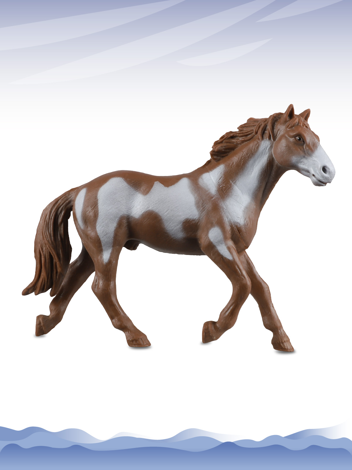 Игровой набор DARWIN Животные Лошади 6шт - фото 11