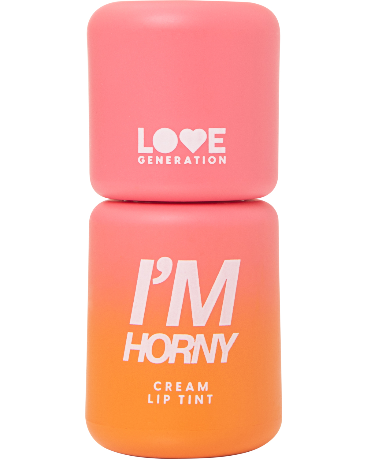 Тинт для губ Love Generation I'm Horny кремовый, стойкий, тон 02 бежево-розовый, 3 мл - фото 1