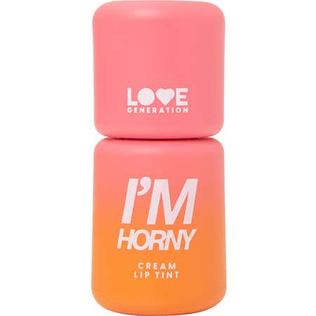 Тинт для губ Love Generation I'm Horny кремовый, стойкий, тон 02 бежево-розовый, 3 мл