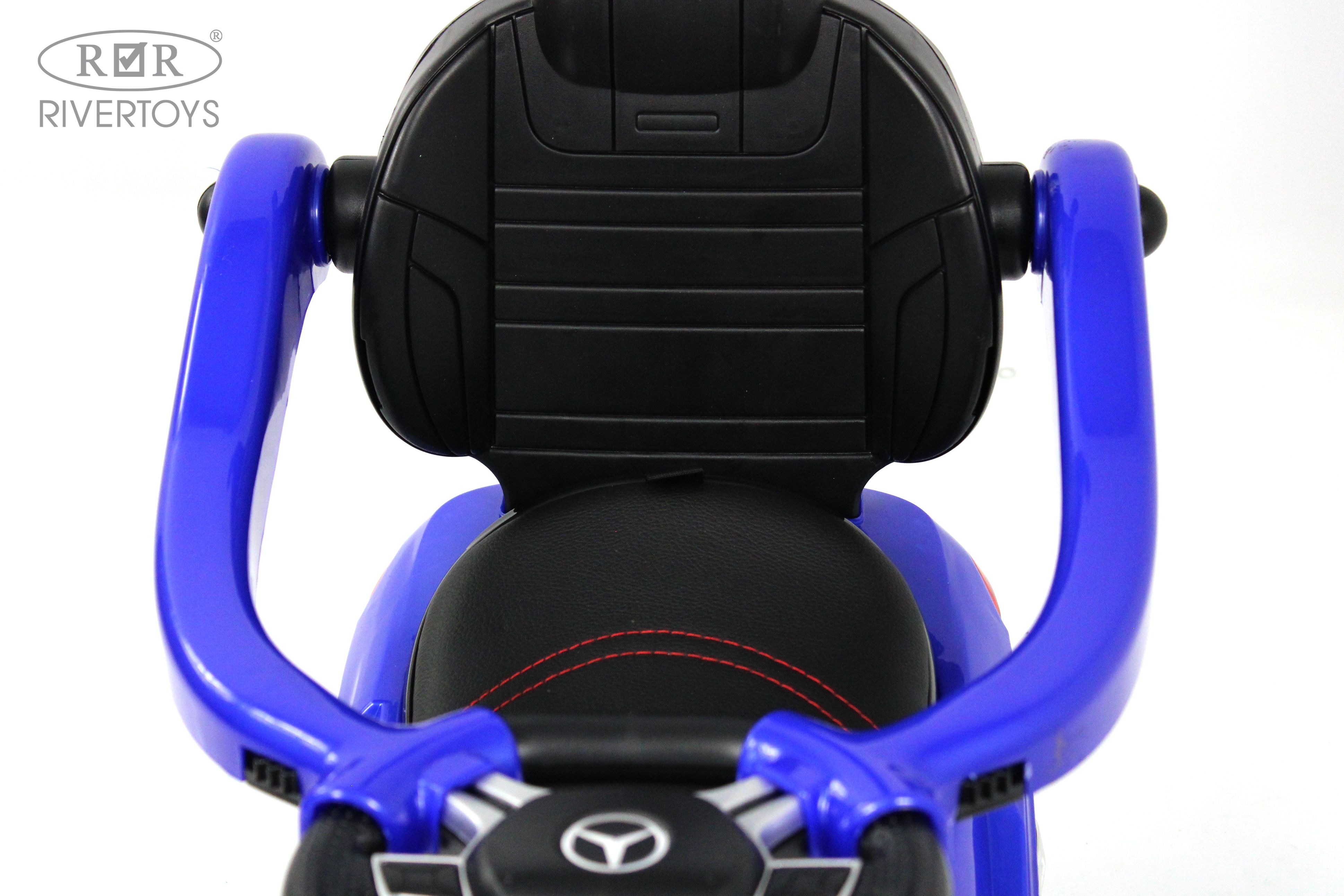 Электромобиль RIVERTOYS Mercedes A888AA-H-BLUE - фото 33