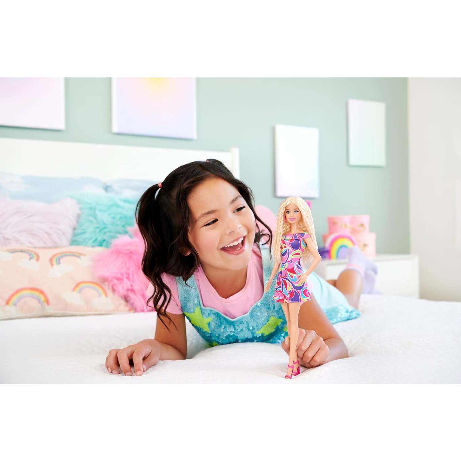 Кукла модельная Barbie Fashionistas HRH20 - фото 4