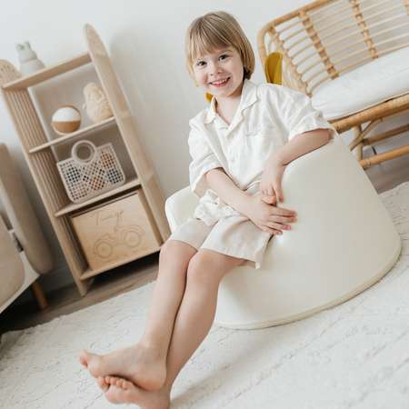 Кресло детское UNIX Kids Hare L white