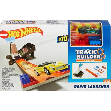 Дополнительная секция Hot Wheels Скоростная пусковая установка с пусковой установкой