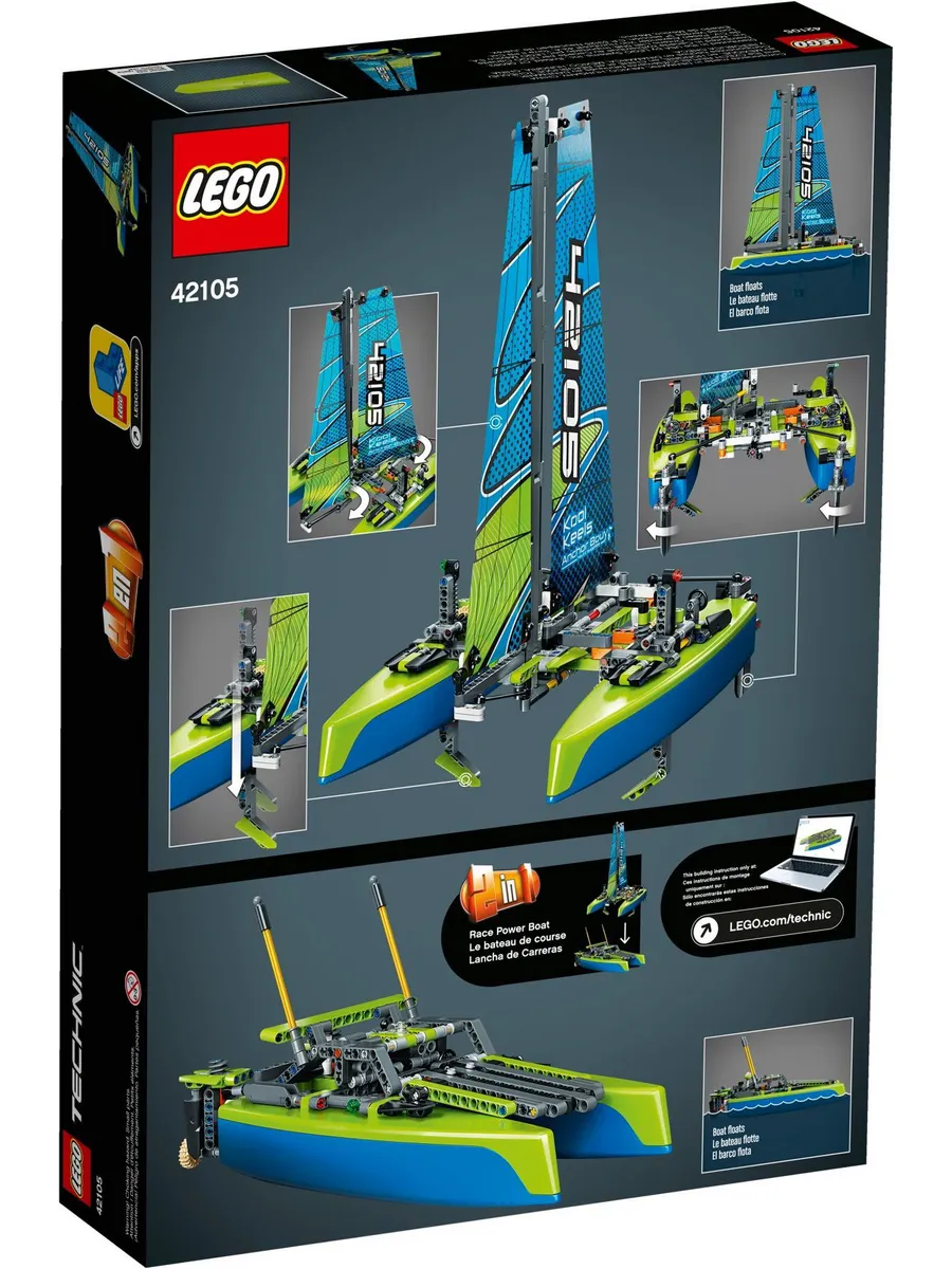 Конструктор LEGO Technic Катамаран 404 дет. - фото 2
