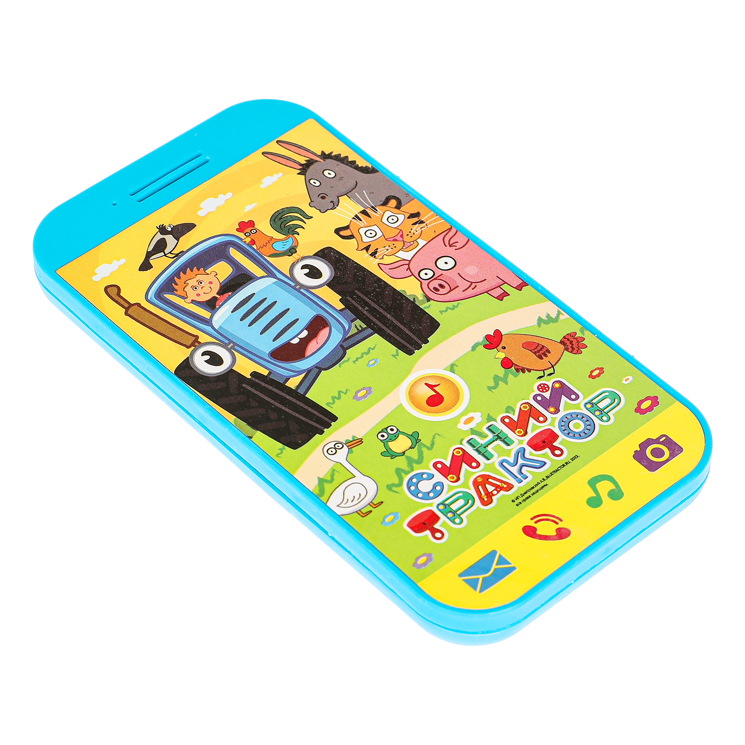 Игрушка УМка телефон Синий трактор Телефончик - фото 2