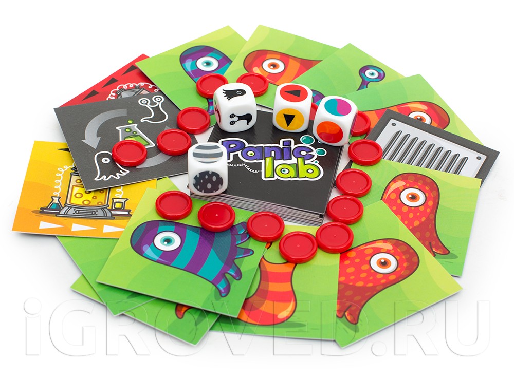 Настольная игра Стиль жизни Паника в лаборатории - фото 3