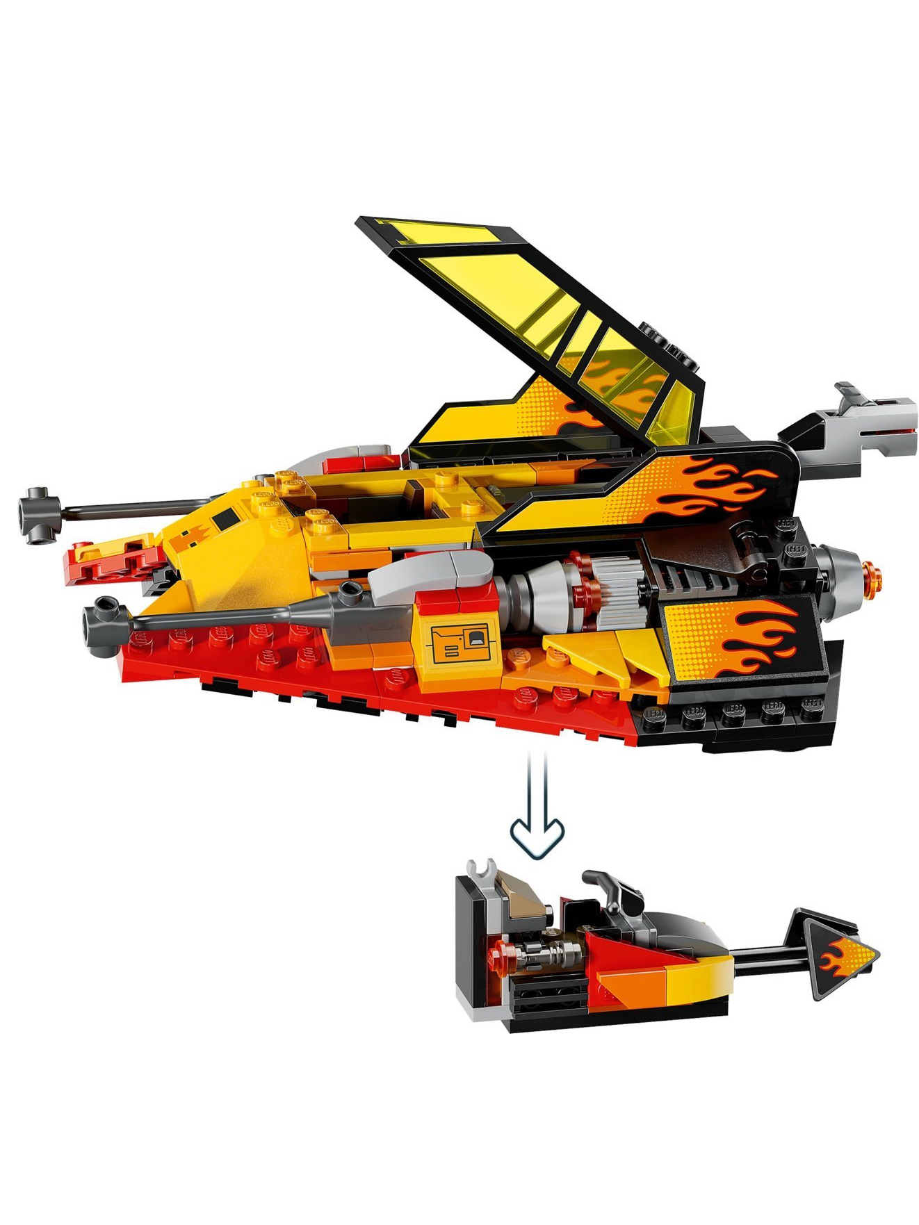 Конструктор LEGO Star Wars Спидер Силовой Сжигатель 349 дет. - фото 2