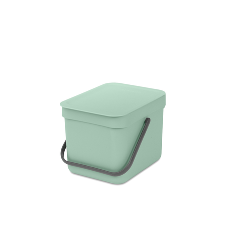 Ведро для мусора Brabantia Sort go 6л мятно-голубой