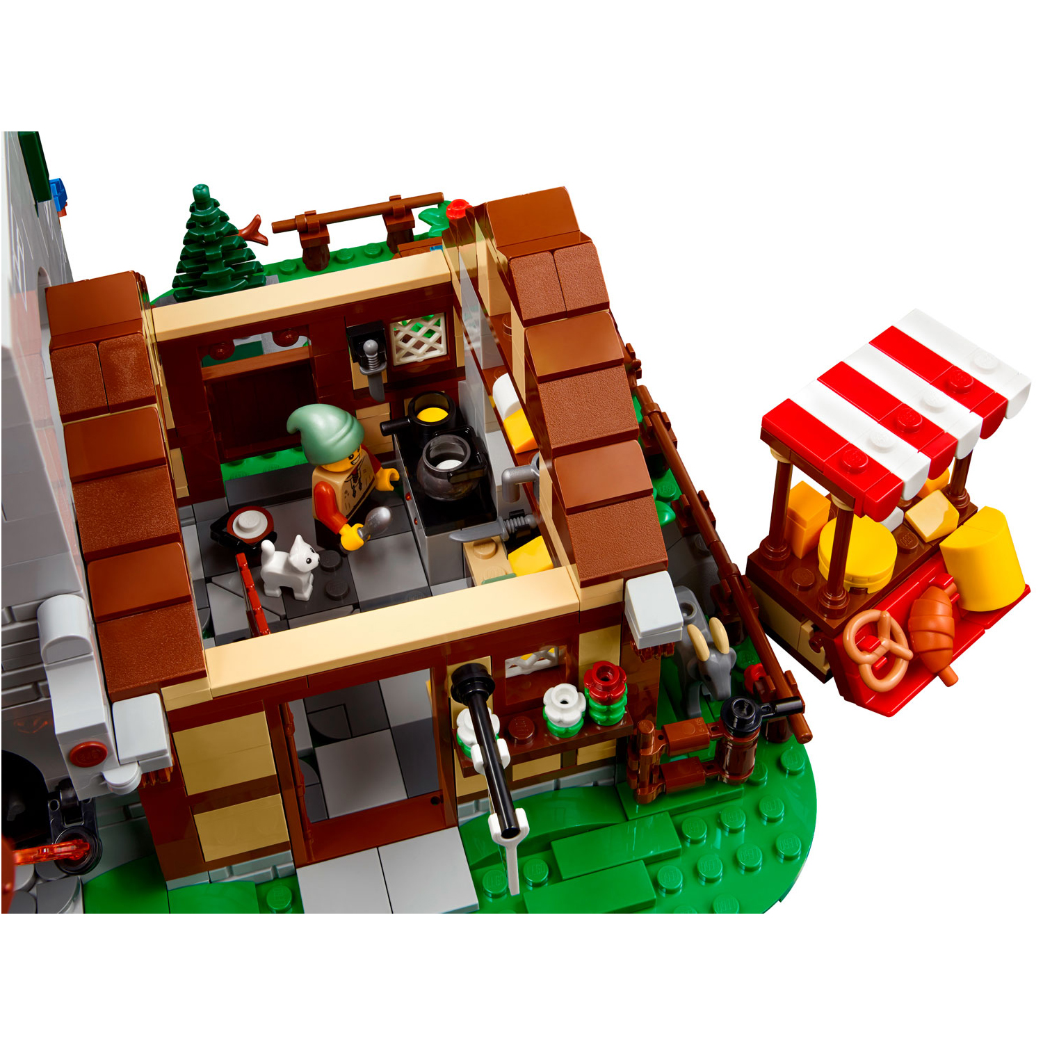 Конструктор LEGO Icons Средневековая площадь 3304 дет. - фото 19